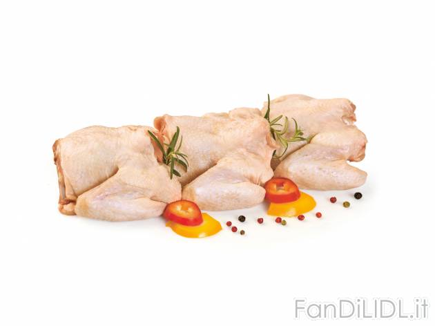 Ali di pollo non separate , le prix 1.79 &#8364; 
- Speciali con erbette ed ...