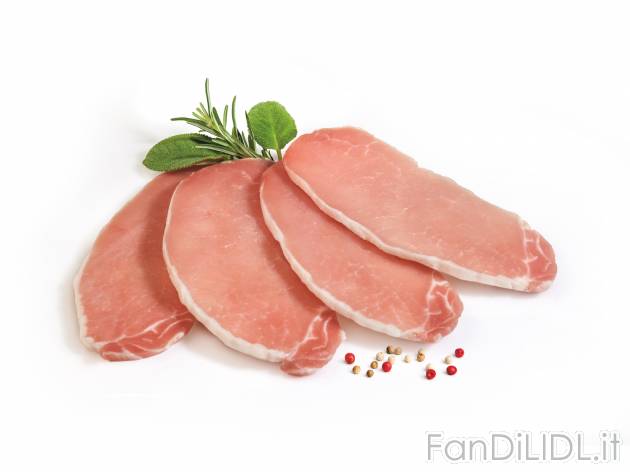 Sottilissime di lonza di suino , le prix 2.19 &#8364; 
- Facili da cucinare ...