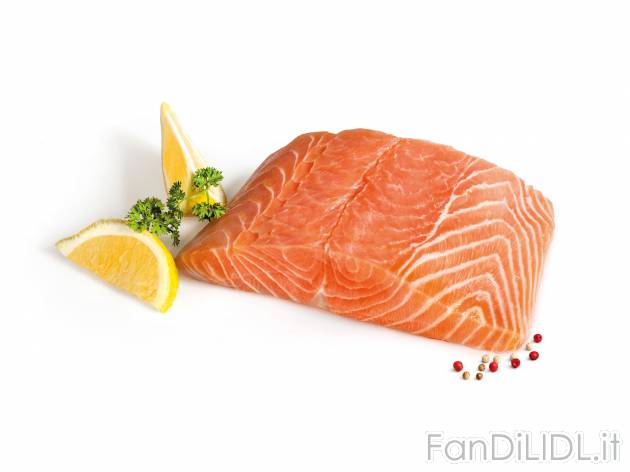 Filetto di salmone con pelle , le prix 3.99 &#8364;