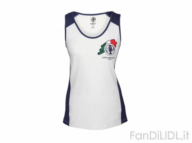 Canotta da donna UEFA , prezzo 7,99 &#8364; per Alla confezione 
- Piacevole ...