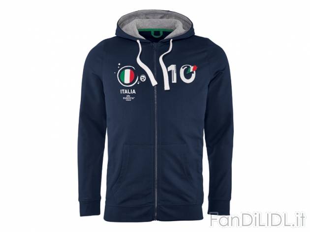 Felpa da uomo UEFA , prezzo 12,99 &#8364; per Alla confezione 
- Piacevole vestibilit&agrave; ...