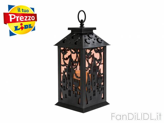 Lanterna LED Melinera, le prix 7.99 &#8364; 
- Per interni
- Candela a LED ...