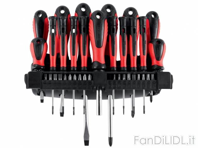 Set cacciaviti e bit Powerfix, prezzo 12,99 &#8364; per Alla confezione 
- Incluso ...