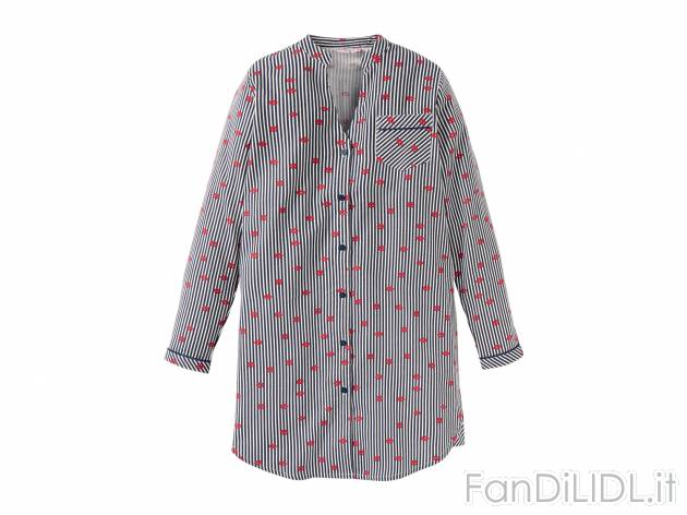 Maxi t-shirt da notte per donna Esmara Lingerie, le prix 6.99 &#8364; 
Misure: ...