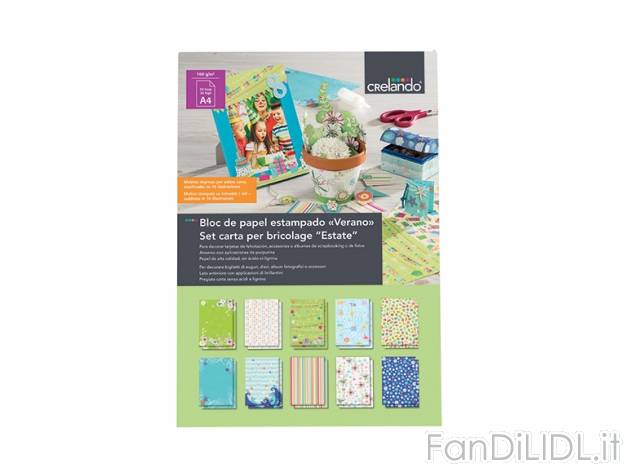 Carta o accessori per bricolage , prezzo 4,99 &#8364; per Alla confezione 
- ...