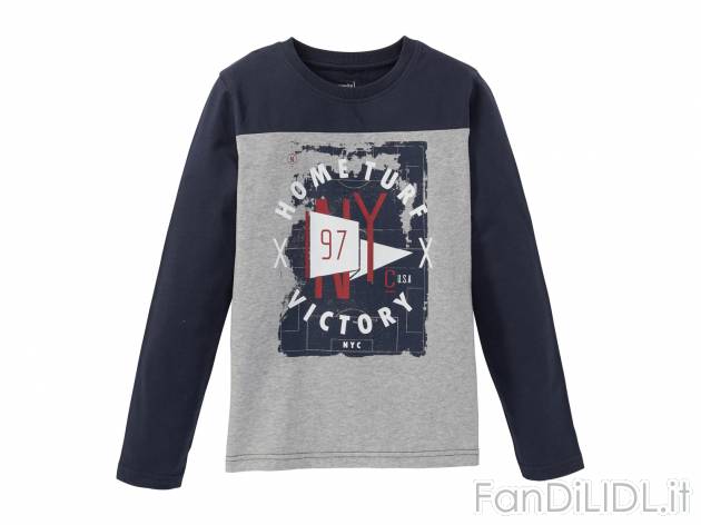 Pigiama in flanella da bambino Pepperts, le prix 7.99 &#8364; 
Misure: 6-14 ...