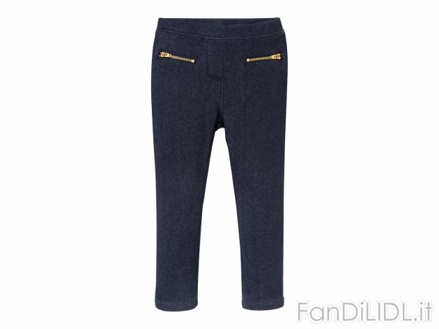 Jeggings da bambina Lupilu, le prix 4.99 &#8364; 
Misure: 1-6 anni
Taglie ...