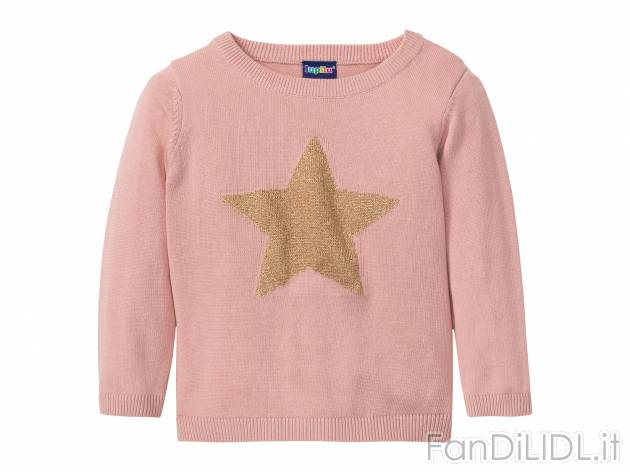 Cardigan o pullover da bambina Lupilu, le prix 6.99 &#8364; 
Misure: 1-6 anni ...