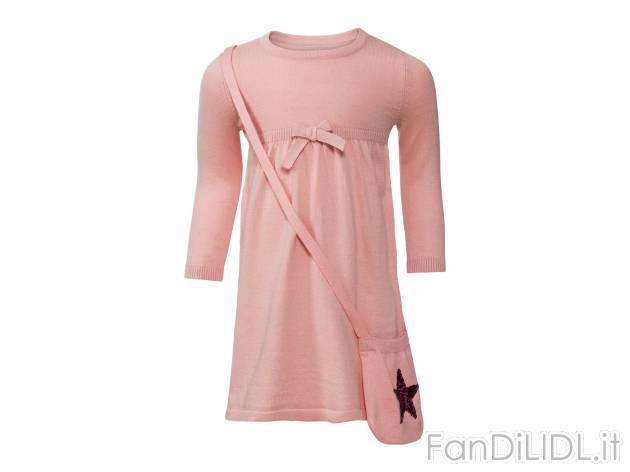 Vestito da bambina Lupilu, le prix 7.99 &#8364; 
Misure: 1-6 anni 
- In puro ...
