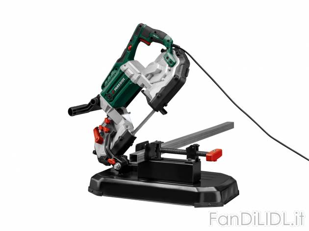 Sega a nastro per metallo Parkside, le prix 119.00 &#8364; 
- Per tagliare ...