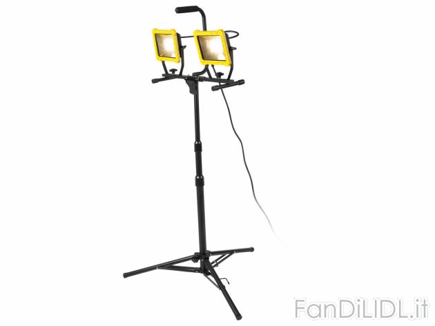 Faro da lavoro a LED 2x30 W Parkside, le prix 59.00 &#8364; 
- Faretti girevoli ...