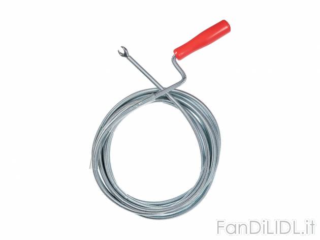 Sonda sturatubi manuale Powerfix, le prix 6.99 &#8364; 
- Per la rimozione ...