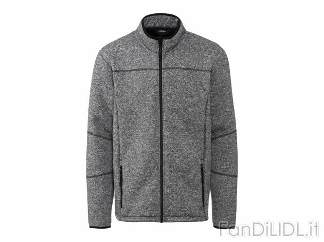 Giacca in pile da uomo Livergy, le prix 12.99 &#8364; 
Misure: S-XL
Taglie ...