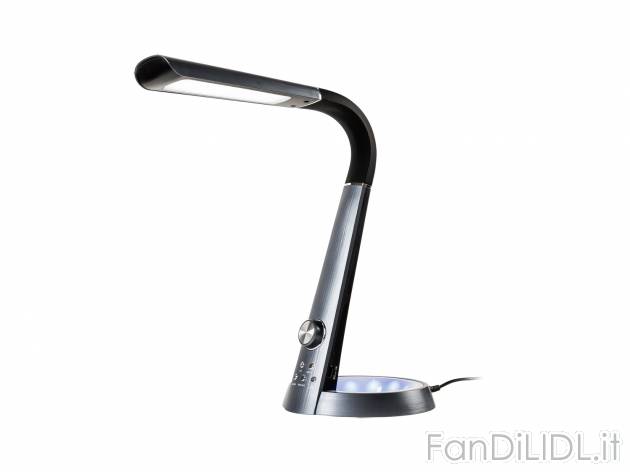 Lampada LED per scrivania Livarno Lux, le prix 34.99 &#8364; 
- Con 2 sorgenti ...