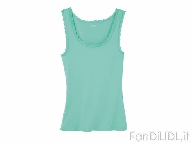 Canotta da donna Esmara, prezzo 6,99 &#8364; per Alla confezione 
- Piacevole ...