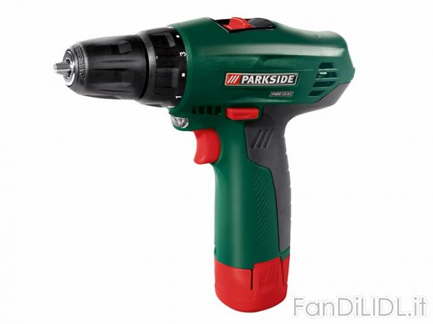 Trapano avvitatore ricaricabile Parkside, prezzo 0,00 &#8364; per 
- Tecnologia ...