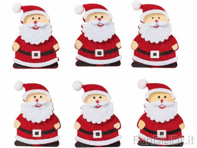 Decorazioni natalizie in feltro Melinera, le prix 0.99 &#8364;  

Caratteristiche
