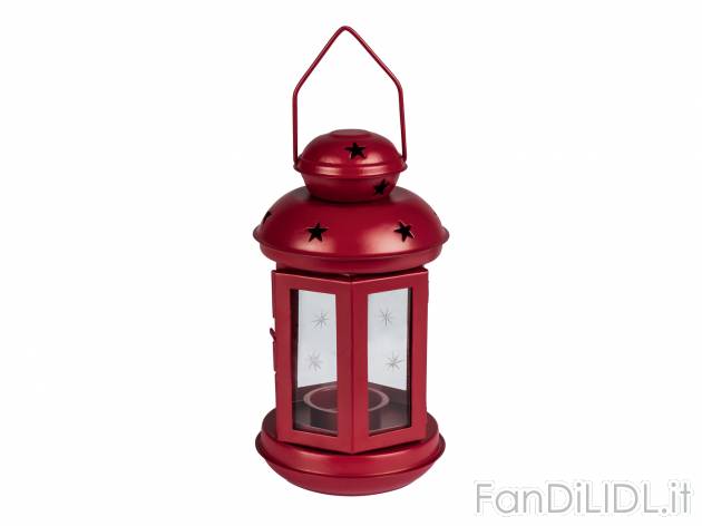 Lanterna di Natale per candelina Melinera, le prix 3.99 &#8364; 
- Per ambienti ...