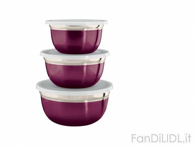 Set ciotole Ernesto, prezzo 5,99 &#8364; per Al set 
- ca. 0,75 l, 1 l e 1,6 ...