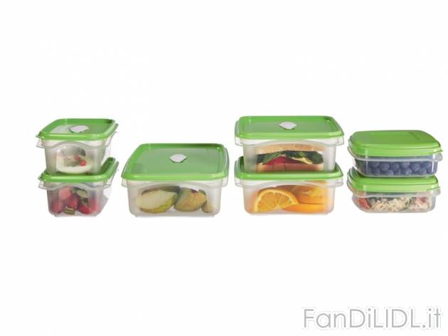 Set contenitori salvafreschezza Ernesto, prezzo 6,99 &#8364; per Al set 
- ...