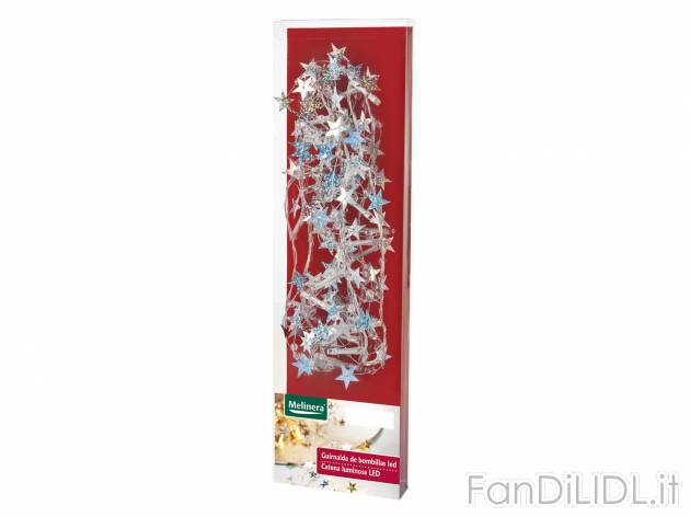 Catena luminosa 20 LED Melinera, le prix 4.99 &#8364; 
- Luce bianca calda
- ...