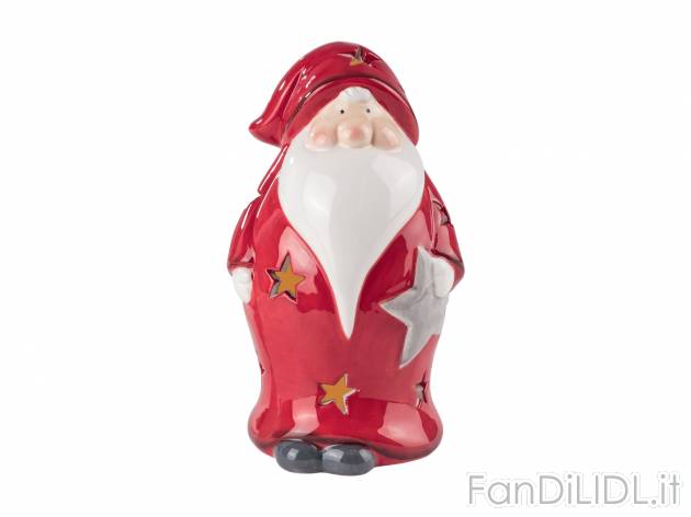 Figura natalizia a LED Melinera, le prix 4.99 &#8364; 
- In ceramica
- Luce ...