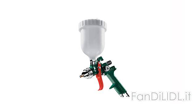 Pistola per verniciare ad aria compressa Parkside, prezzo 17,99 ? per Alla confezione ...