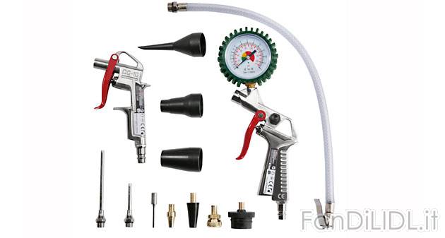 Set accessori per compressore Parkside, prezzo 12,99 ? per Al set 
 di- Utilizzo ...