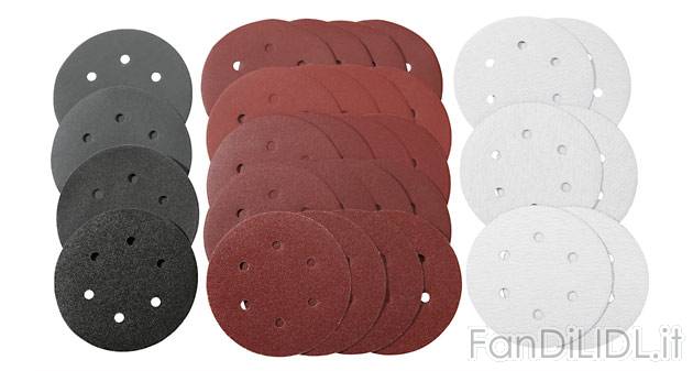 Carta abrasiva per smerigliatrice, 30 pezzi Parkside, prezzo 4,99 eur per Alla confezione ...