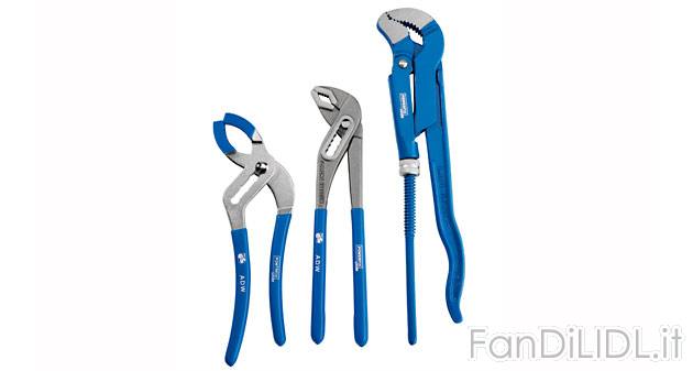 Set pinze da idraulico, 3 pezzi , prezzo 12,99 ? per Al set 
 di- Pinza ad angolo ...