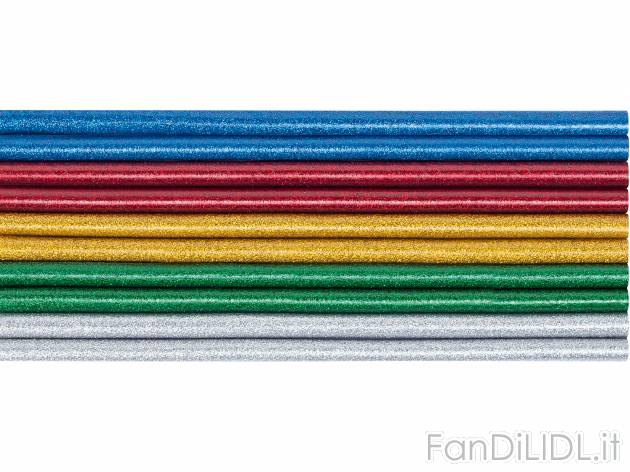 Set cartuccie per pistola a caldo Parkside, le prix 4.99 &#8364; 
- 10x colorate ...