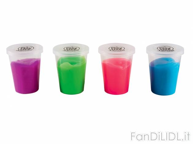 Pasta da modellare o slime luminosi , le prix 6.99 &#8364; 
- Si illumina al ...