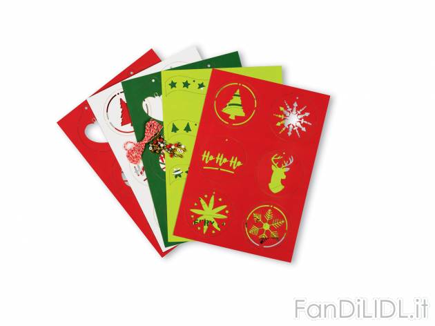 Set bricolage natalizio Crelando, le prix 3.99 &#8364;  

Caratteristiche