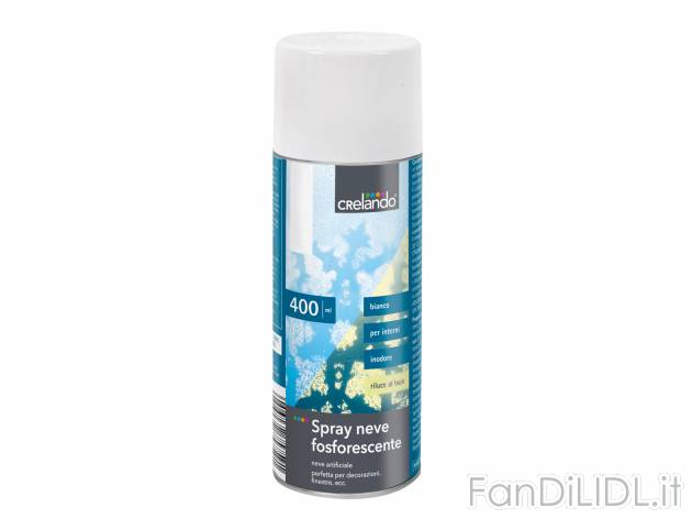 Vernice spray per decorazioni Crelando, le prix 3.99 &#8364; 
- Per interni ...