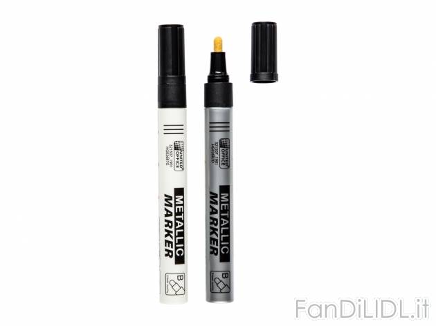 Pennarelli per decorare United Office, le prix 1.99 &#8364; 
2 pezzi 
- Si ...