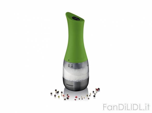 Macinasale/pepe elettrico , prezzo 9,99 &#8364; per Alla confezione 
- Meccanismo ...