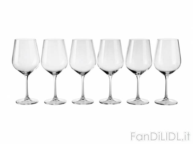 Bicchieri Ernesto, le prix 9.99 &#8364; 
6 pezzi 
- Per spumante: 215 ml
- ...