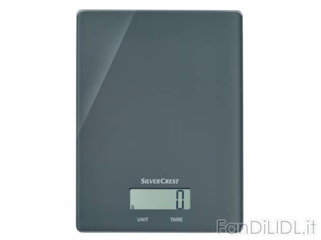 Bilancia digitale da cucina Silvercrest Kitchen Tools, le prix 7.99 &#8364; ...