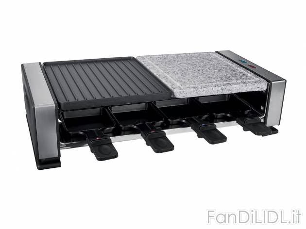 Raclette-grill Silvercrest Kitchen Tools, le prix 29.99 &#8364; 
- Con pietra ...
