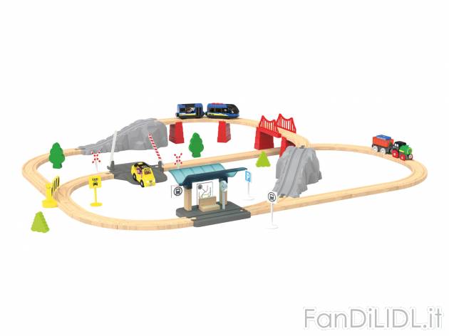 Gioco ferrovia in legno , le prix 19.99 &#8364; 
- Et&#224; consigliata: ...