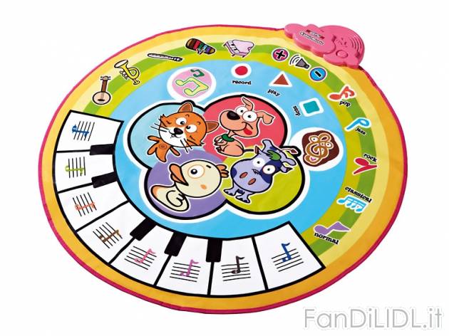Tappetino musicale per bambini , prezzo 19,99 &#8364; 
- Comprende 10 famose ...
