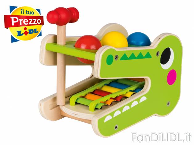 Gioco in legno , le prix 7.99 &#8364; 
- Et&#224; consigliata: 1-3 anni
Caratteristiche

- ...