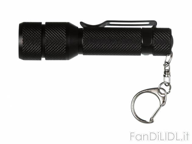Mini torcia a LED Livarno Lux, le prix 4.99 &#8364; 
- 5 modi di funzionamento
- ...