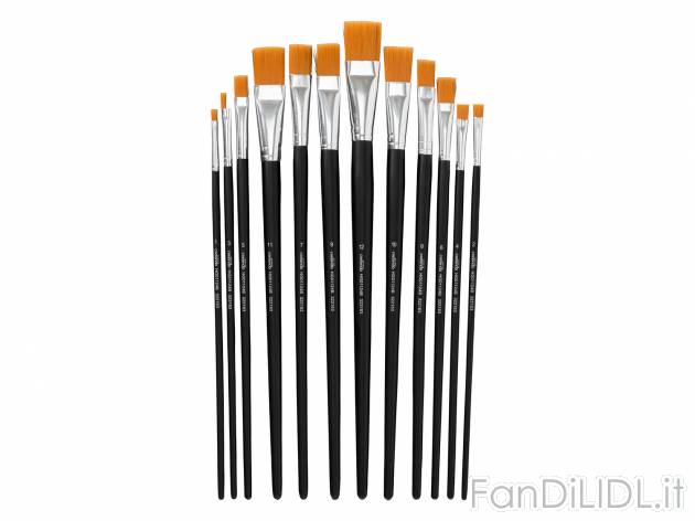 Set pennelli Crelando, le prix 4.99 &#8364; 
12 o 15 pezzi
Caratteristiche

- ...