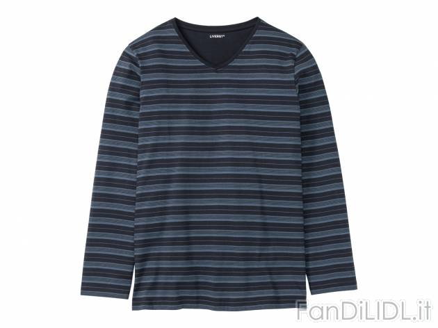 Pigiama da uomo Livergy, le prix 8.99 &#8364; 
Misure: S-XL 
- In puro cotone
Caratteristiche ...