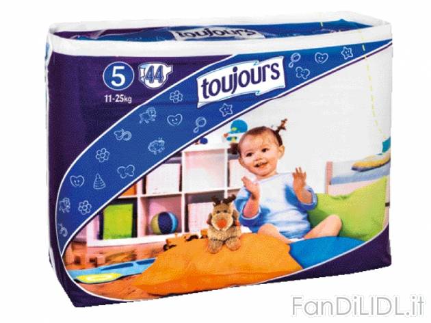 Pannolini traspiranti , prezzo 8,99 &#8364; 
- 4-9 kg: 56 pezzi
- 7-18 kg: ...