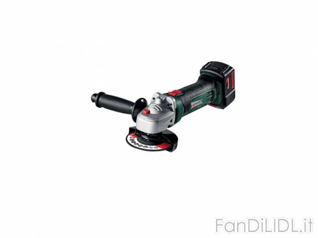 Smerigliatrice angolare ricaricabile Parkside, prezzo 69,99 &#8364; per Alla ...