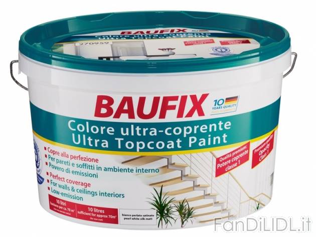Pittura coprente per interni , prezzo 24,99 &#8364; per Alla confezione 
- ...