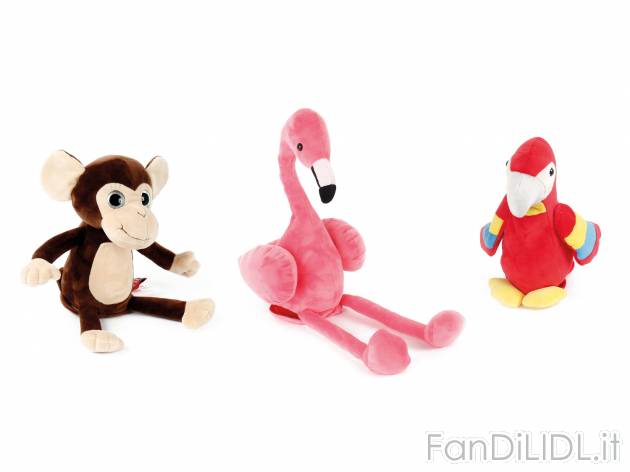 Peluche parlante Playtive Junior, le prix 9.99 &#8364; 
- Parla e muove parti ...