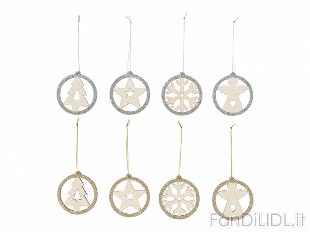 Decorazioni natalizie da appendere Melinera, le prix 1.49 &#8364;  

Caratteristiche